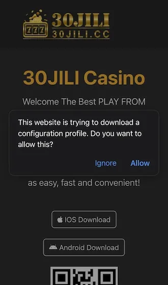 the 30jili download App