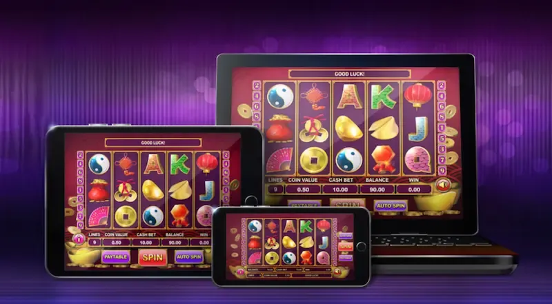 Attractive slot games appear in the Slot lobby