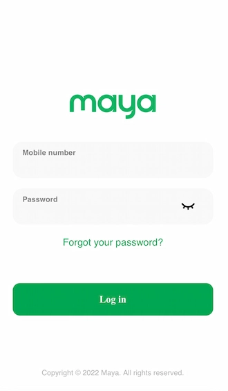 Step 3: Please log in to your Maya account and make a payment for the amount you want to deposit into your betting account.